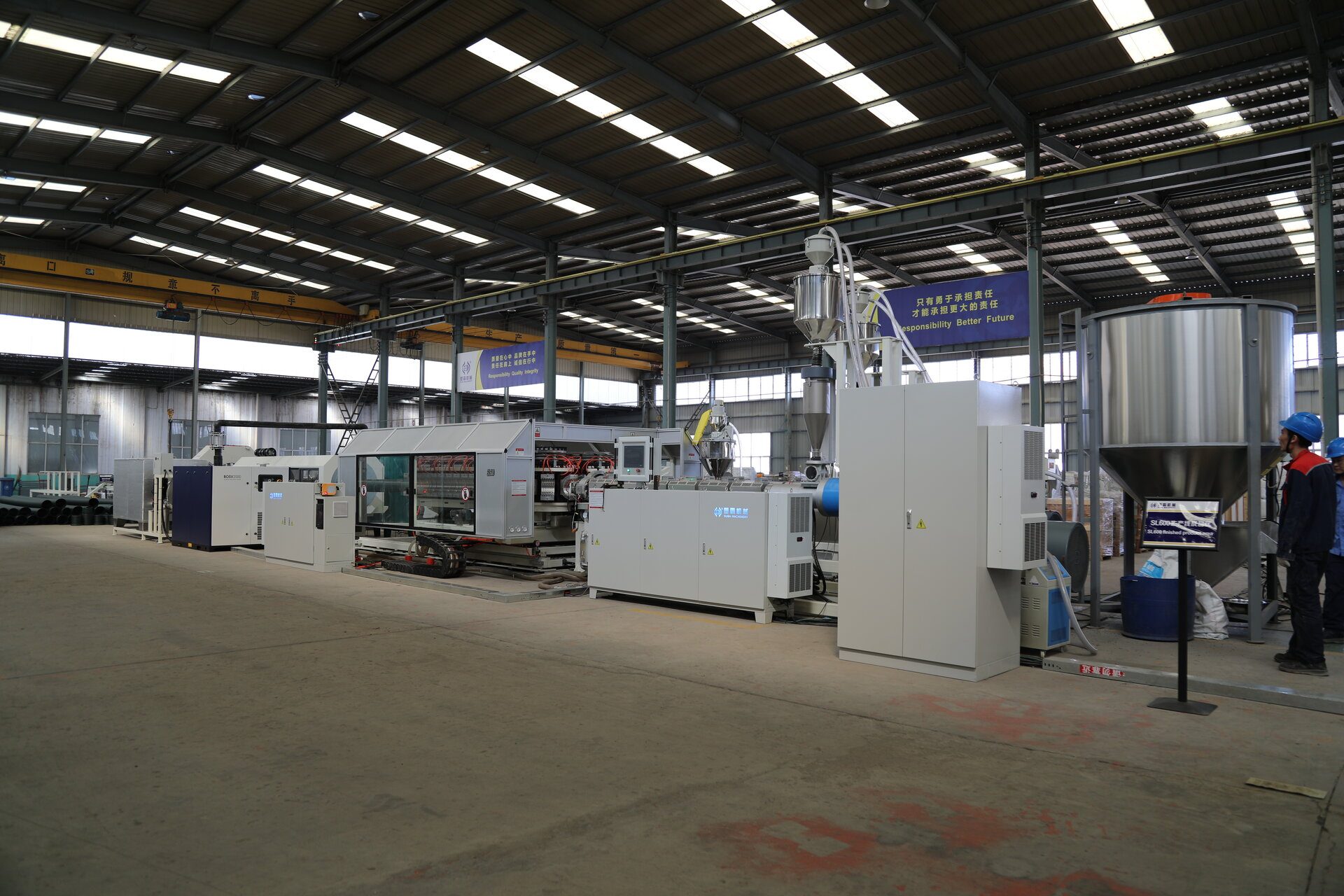 SL600 Wellrohr-Extrusionsanlage