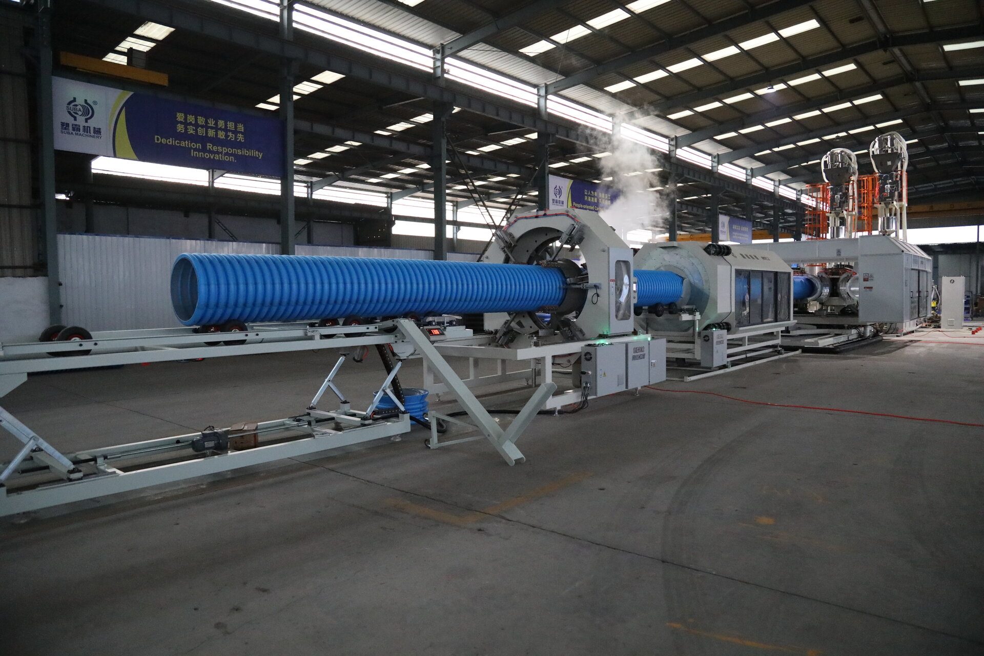 SL1200 Wellrohr-Extrusionsanlage