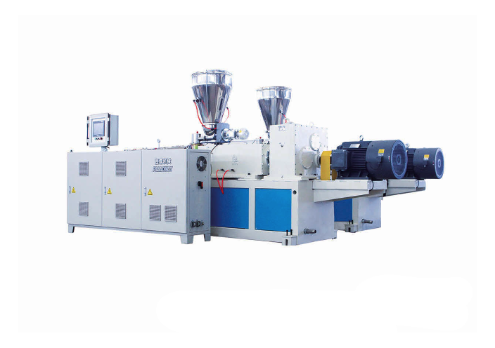 Konischer Doppelschneckenextruder