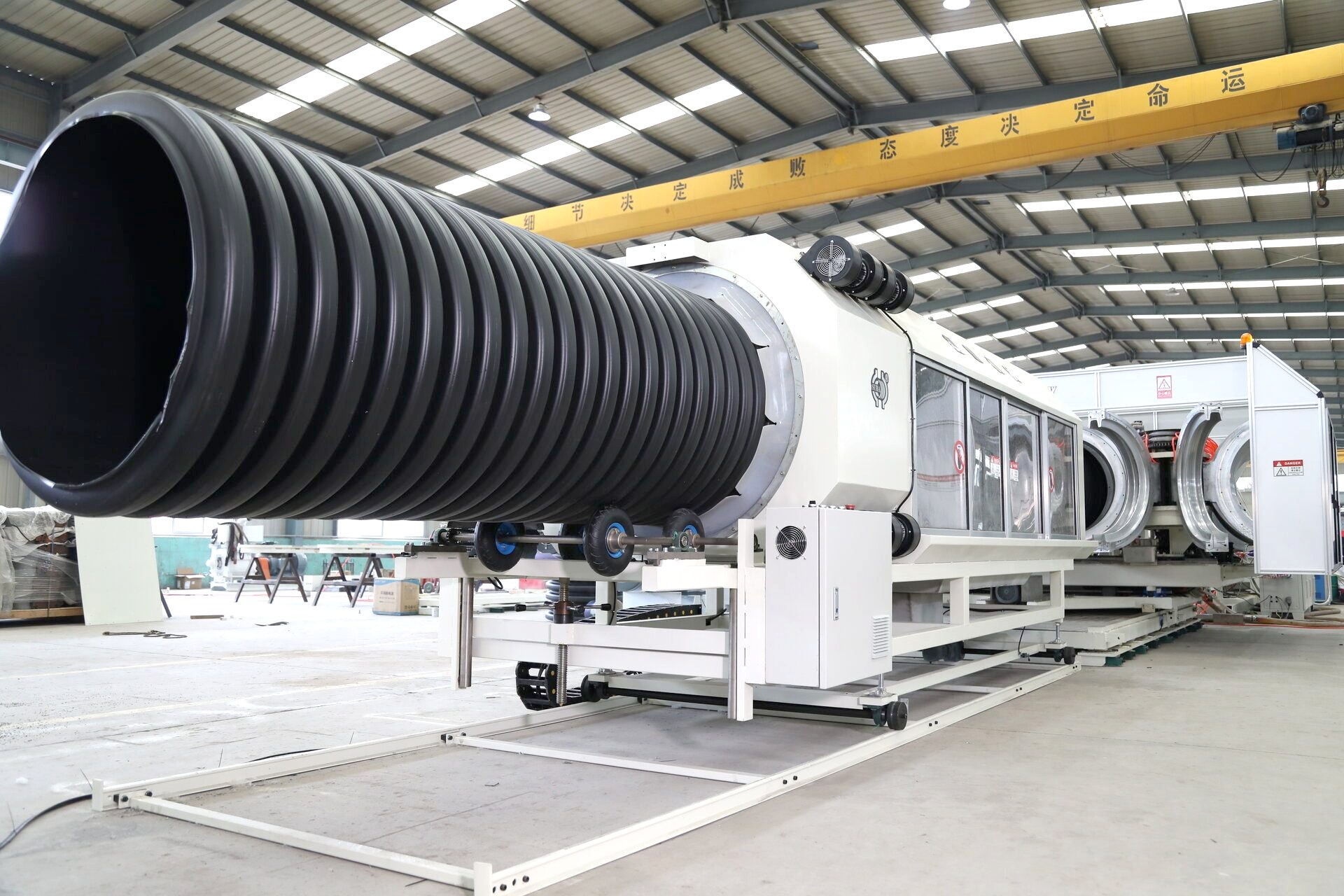 SL800 corrugated pipe production line