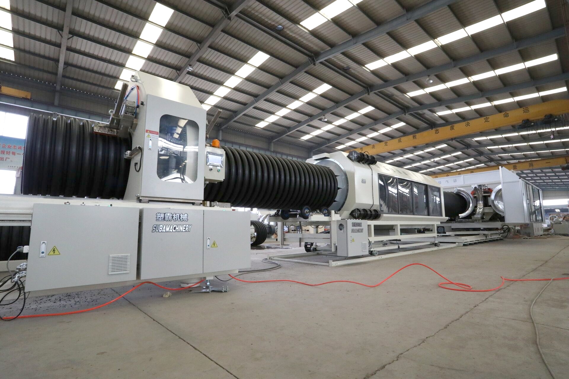 SL1000 corrugated pipe production line