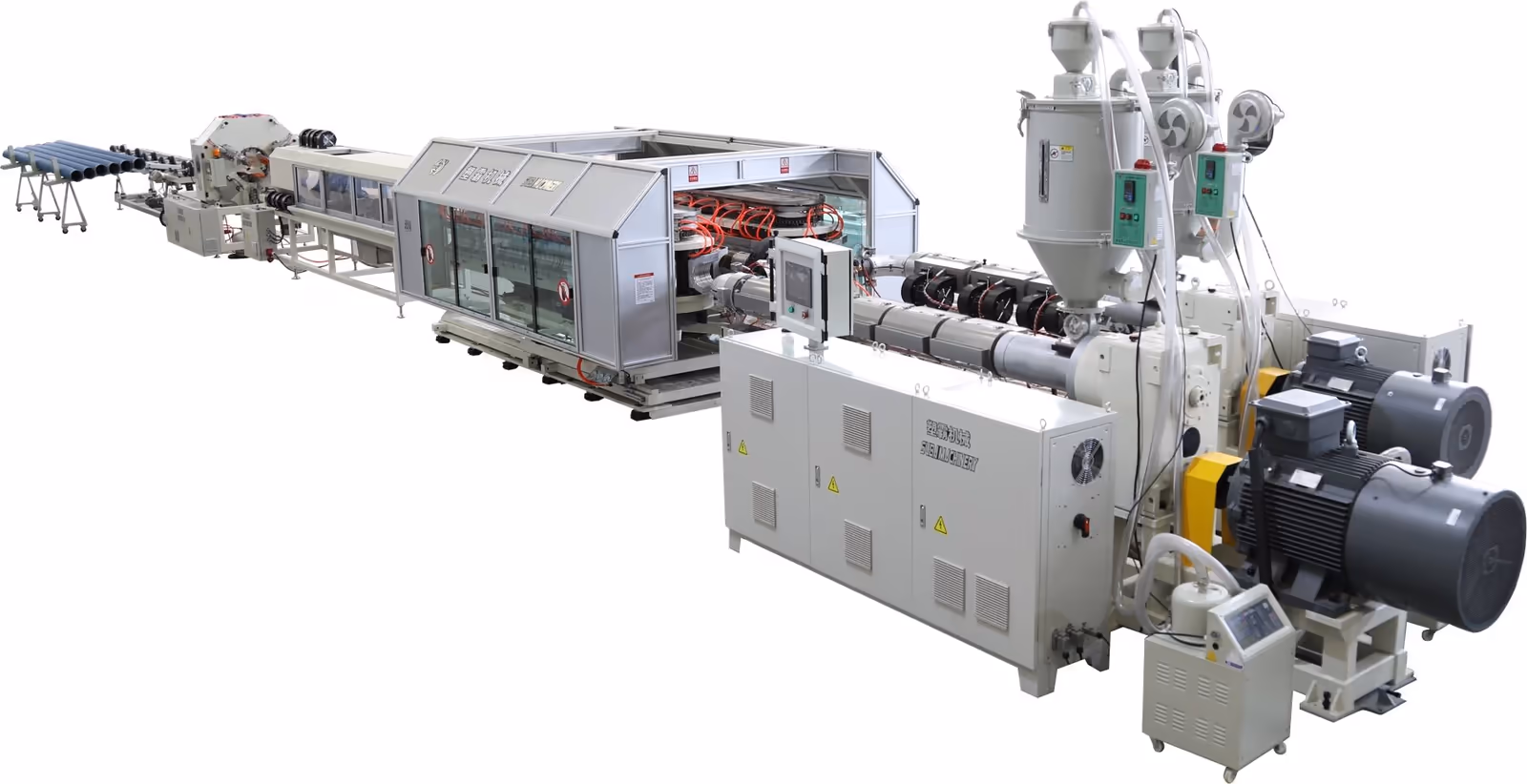 SL300 Double Wall Corrugated Pipe Machine