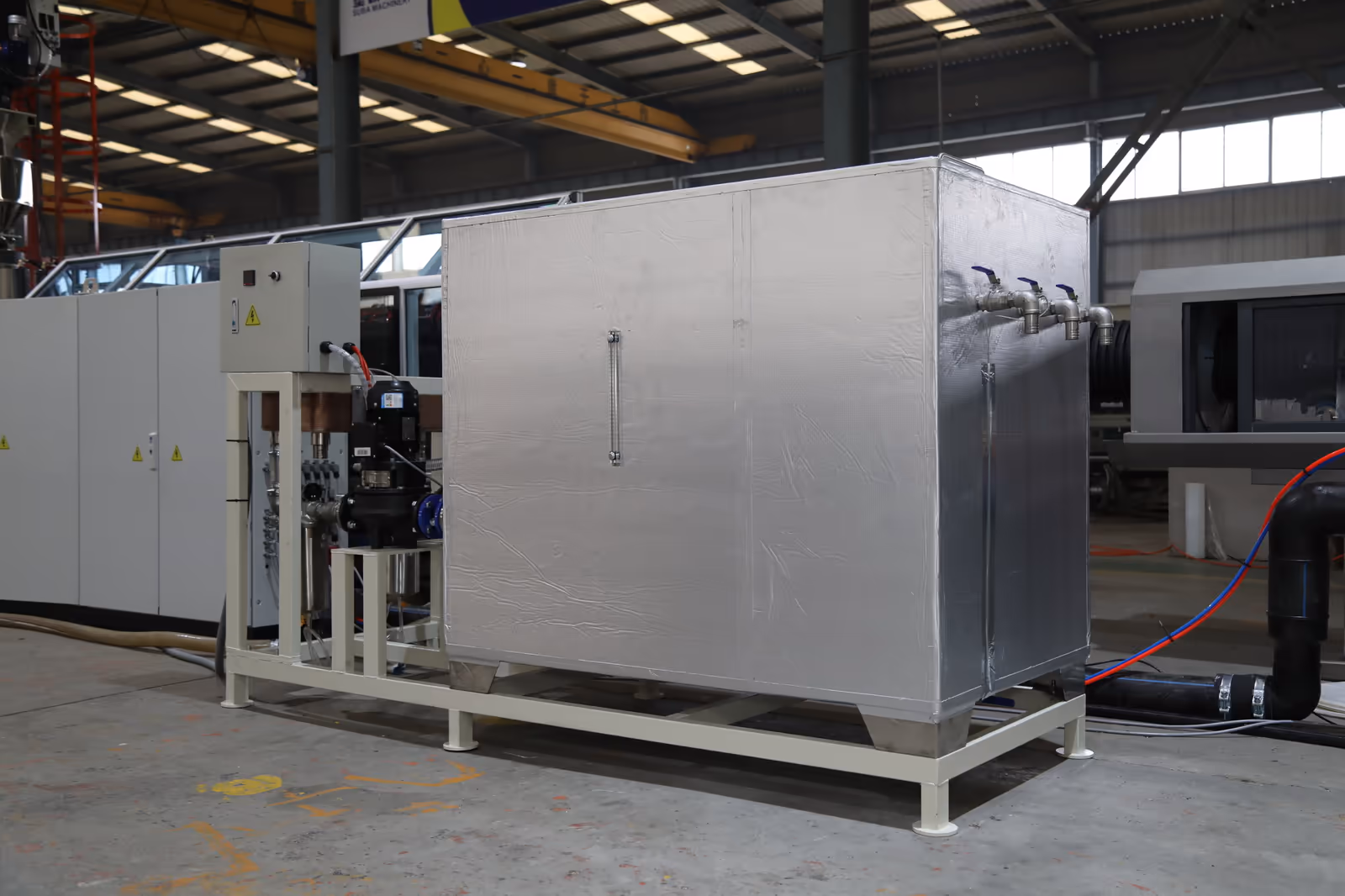 SL300 Corrugated Pipe Extrusion Line - ID100–OD315mm double wall corrugated pipes - 7