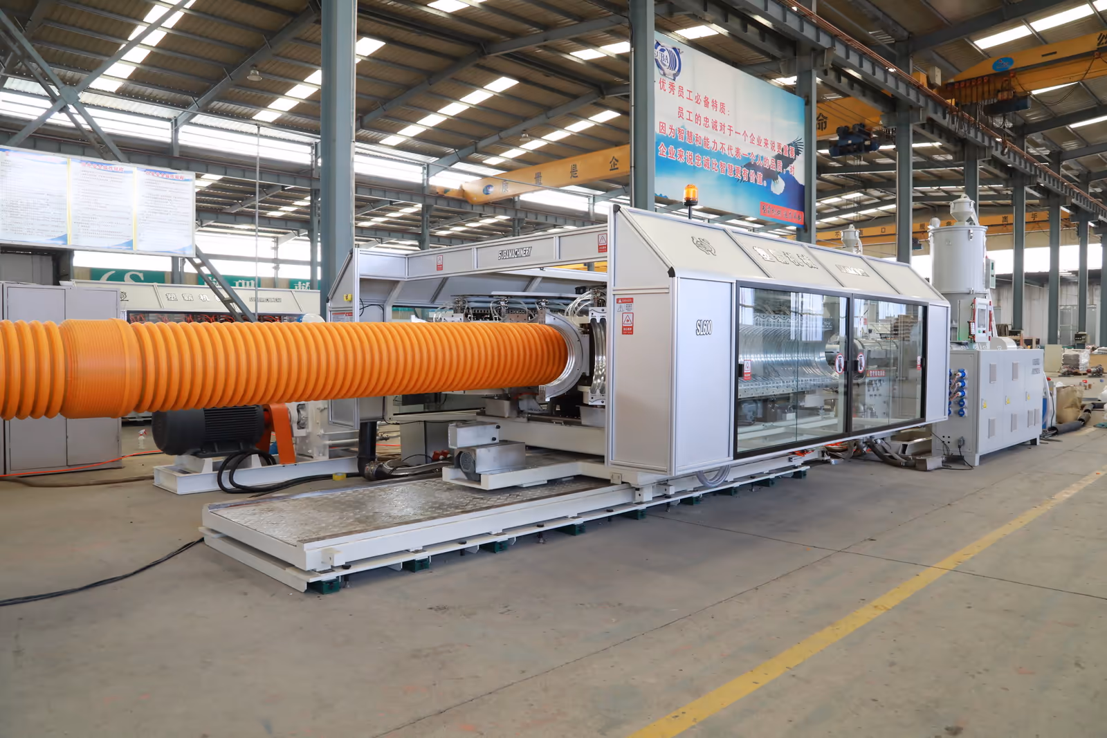 SL600 Oluklu Boru Ekstrüzyon Hattı - SL600 hattı - 3