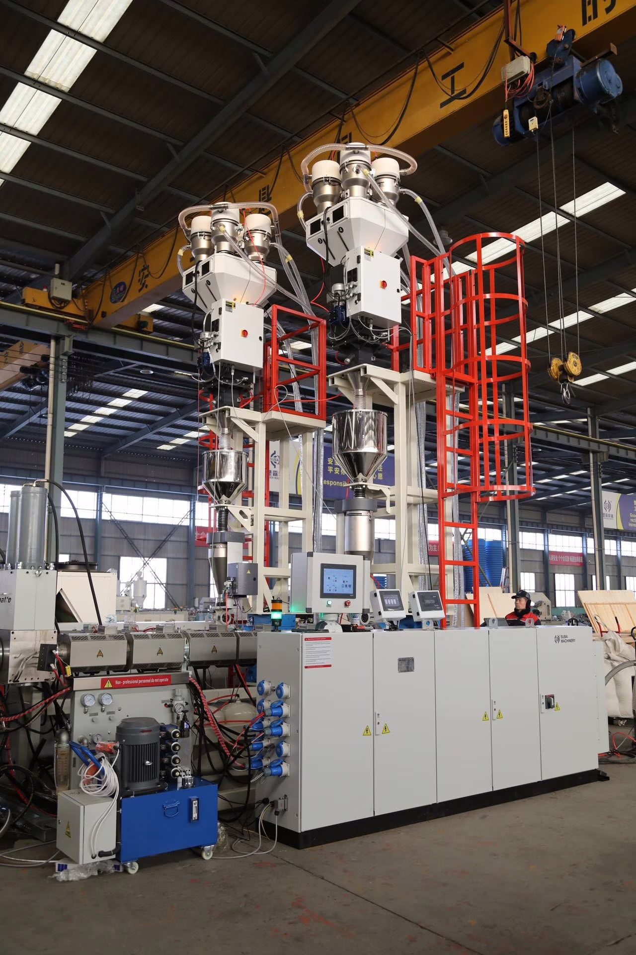 SL300 Corrugated Pipe Extrusion Line - ID100–OD315mm double wall corrugated pipes - 2