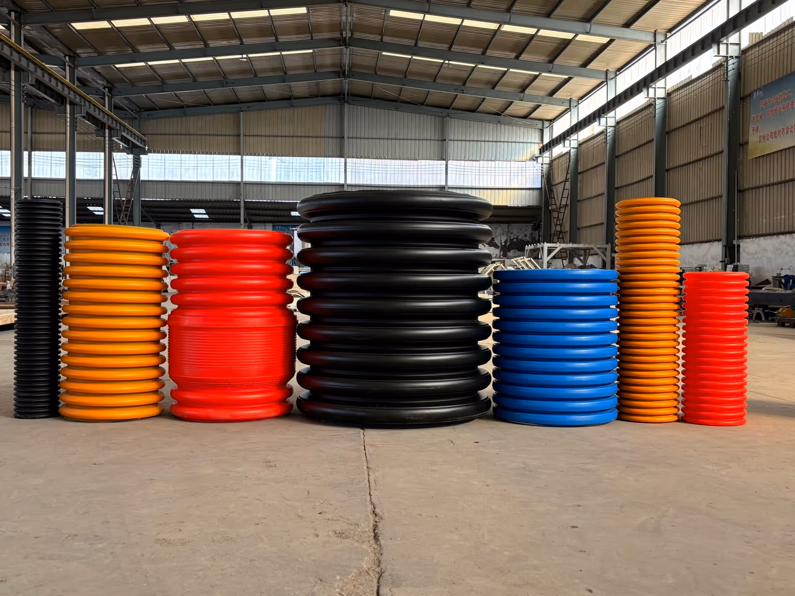 Large Diameter Corrugated Pipes